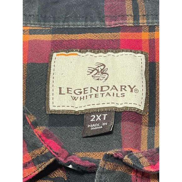 Legendary Whitetails Long Sleeve Button Down Size 2XT - Picture 2 of 6
